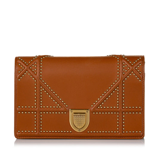 Dior Studded ama Crossbody Bag Shg Small