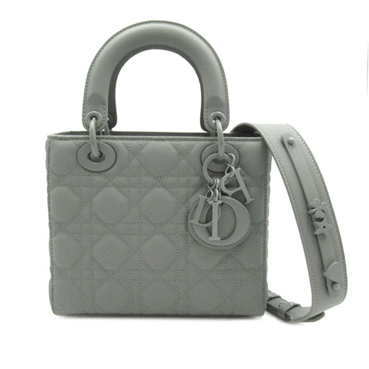 Dior Ultra Matte Calfskin Cannage My Abc Lady Shg Small Satchel Bag