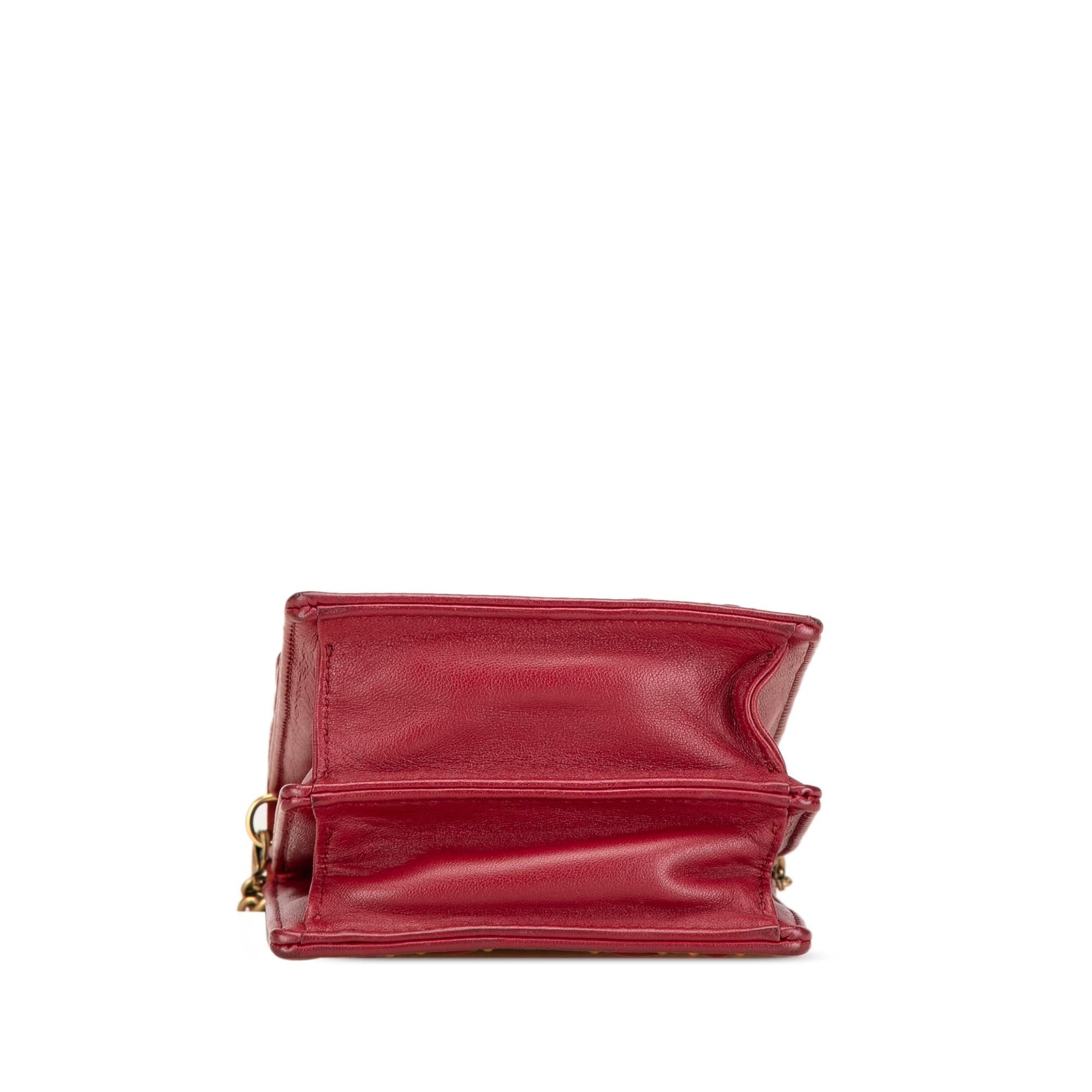 Dior Studded Vertical ama Bag Lambskin Crossbody Bag Diorama Bag 1