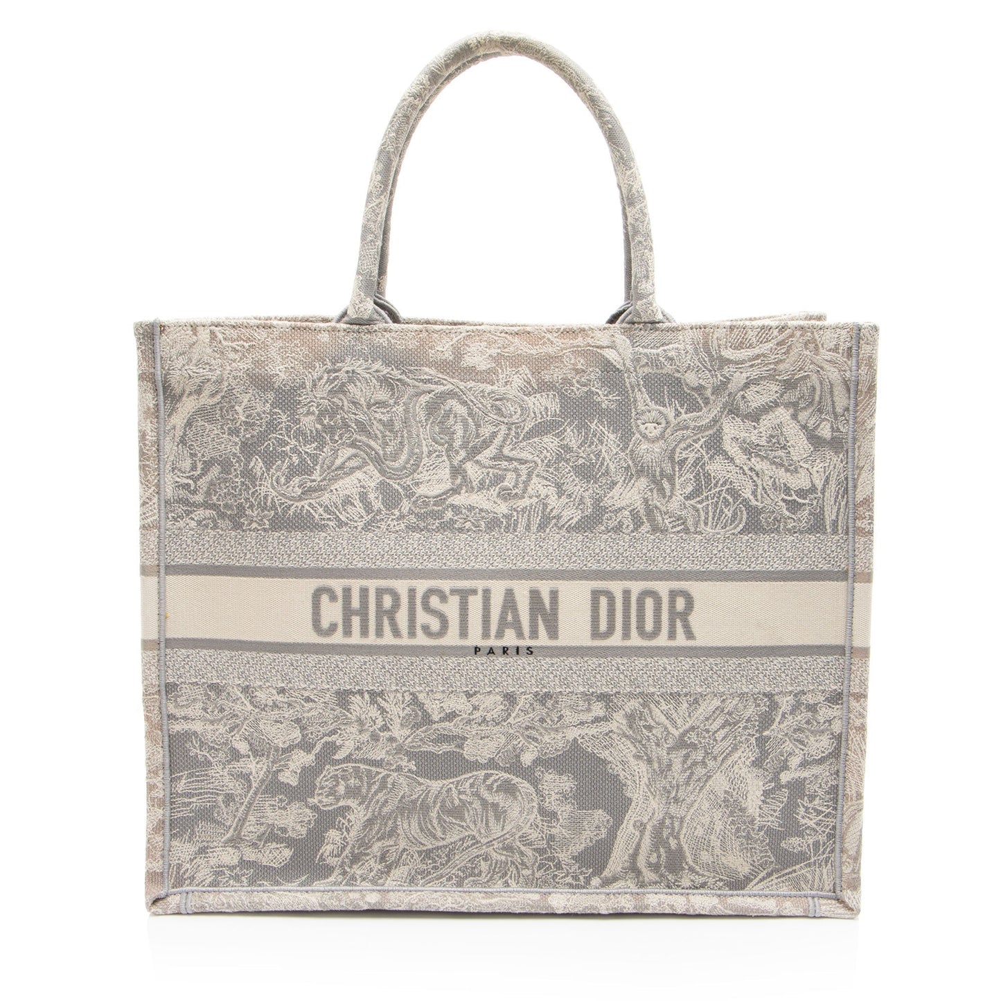 Dior Toile De Jouy Book Tote Large Tote Bag
