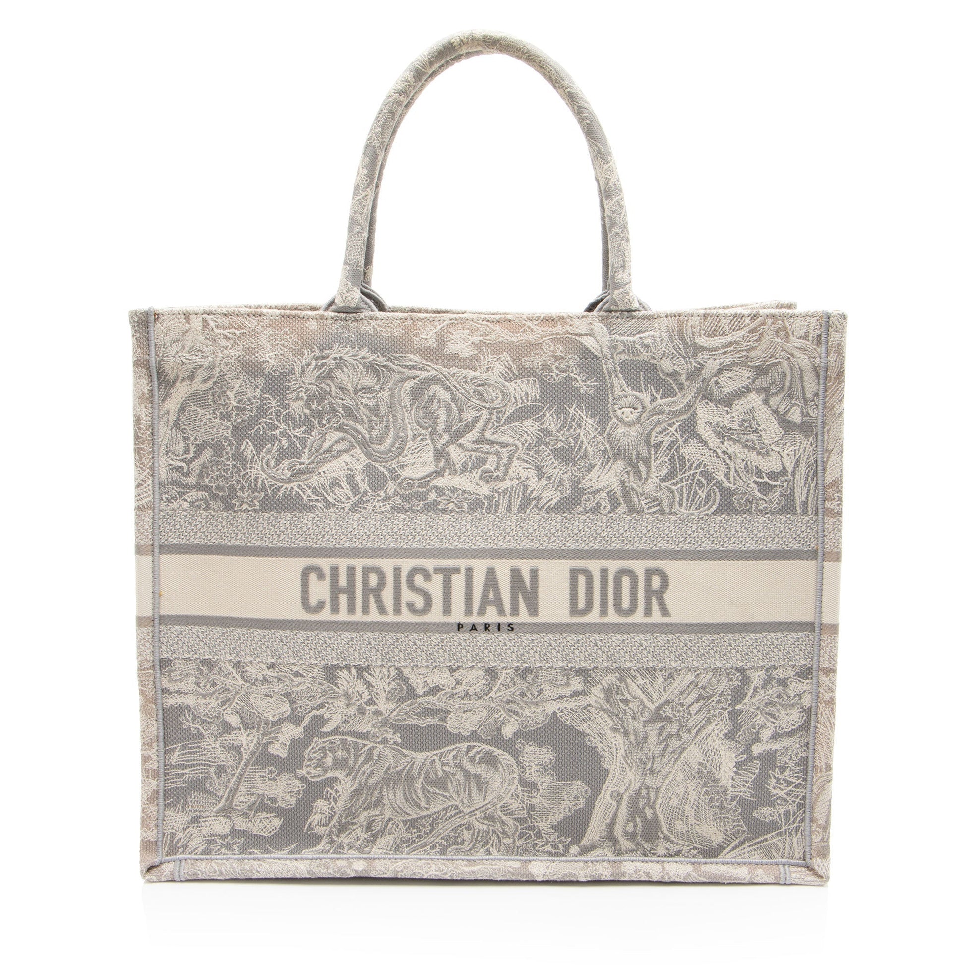 Dior Toile De Jouy Book Tote Large Tote Bag