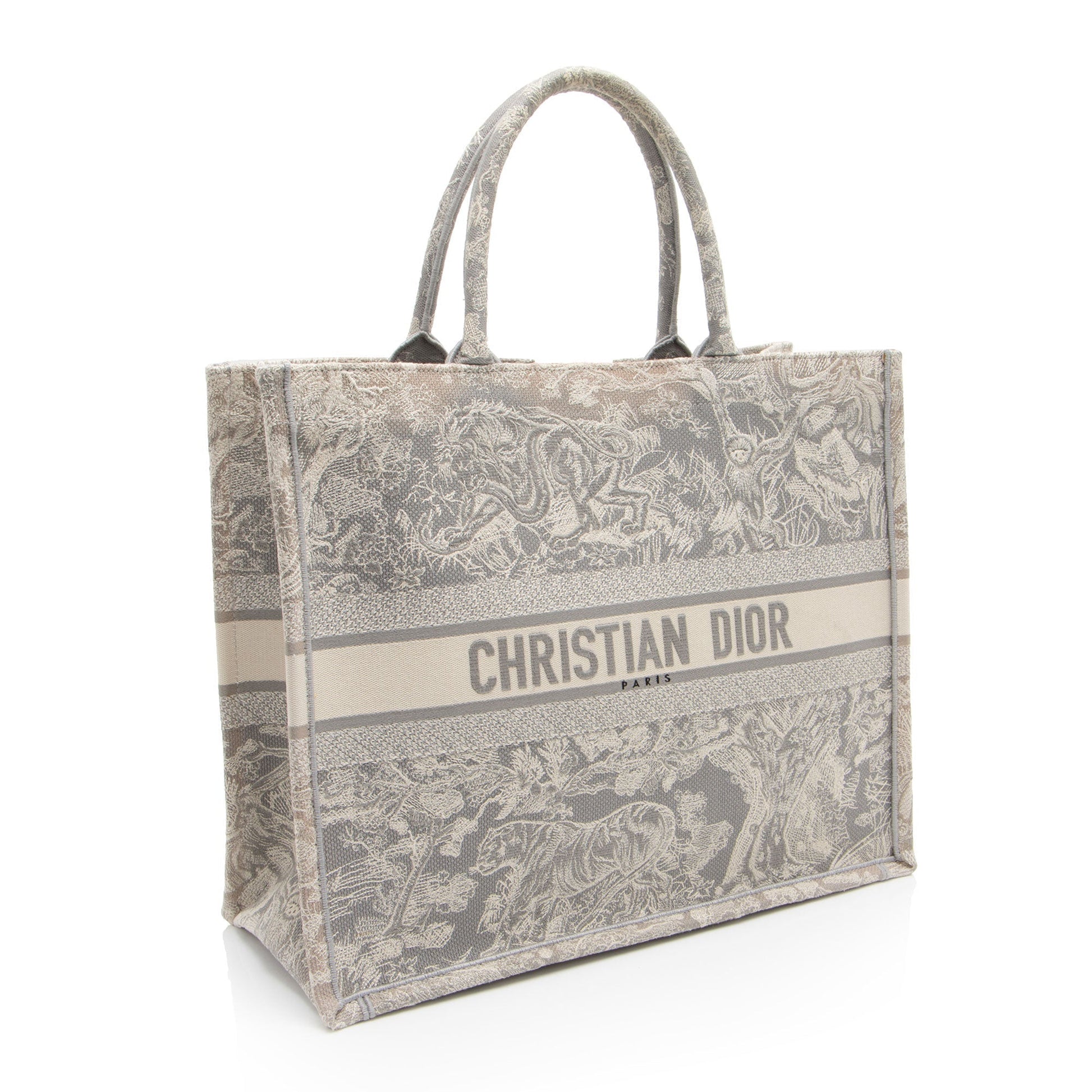 Dior Toile De Jouy Book Tote Large Tote Bag