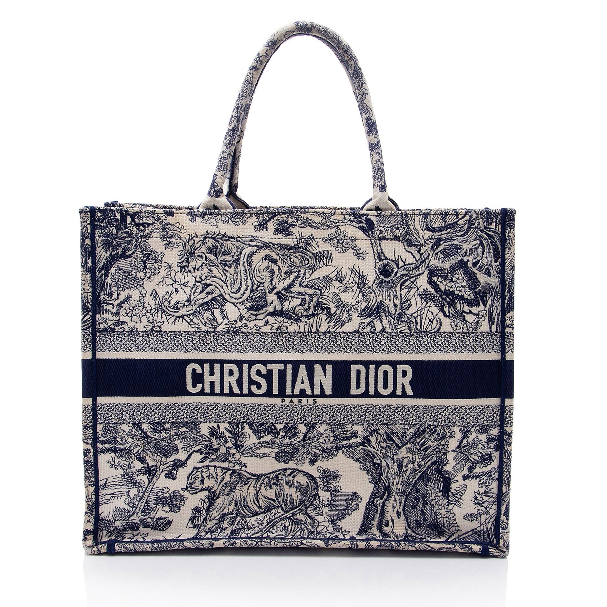 Dior Toile De Jouy Book Tote Large Tote Bag Tote Shf Wv5Vsz