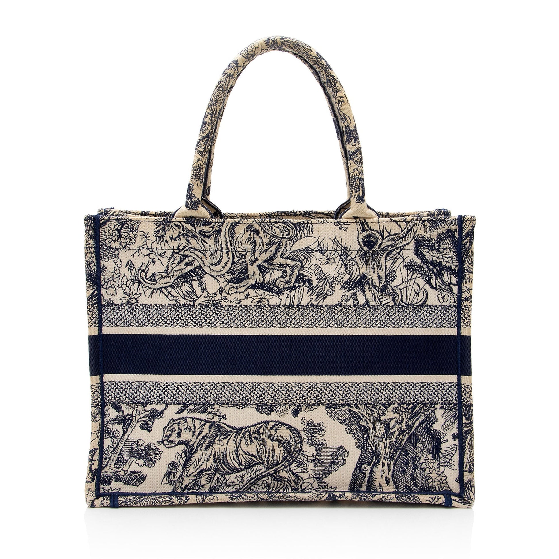 Dior Toile De Jouy Book Tote Shf Gpdlj9 Medium Tote Bag