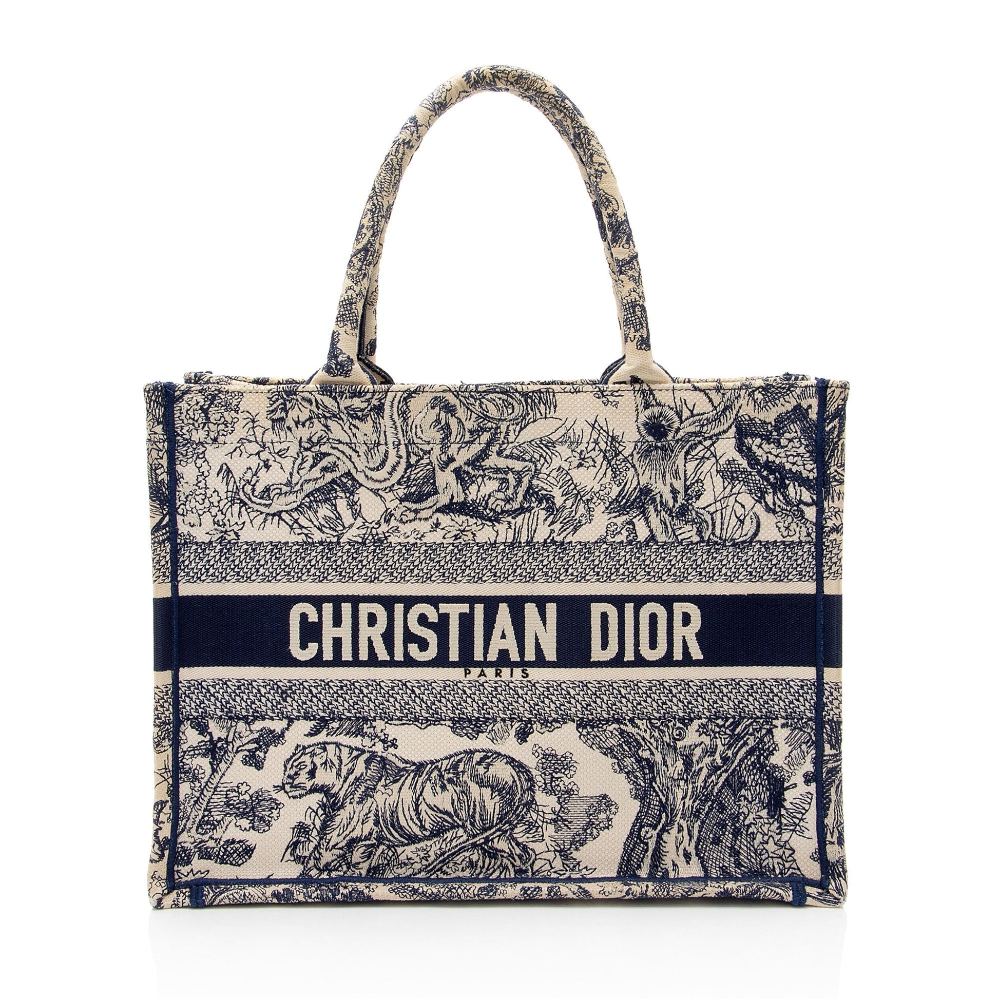 Dior Toile De Jouy Book Tote Shf Gpdlj9 Medium Tote Bag