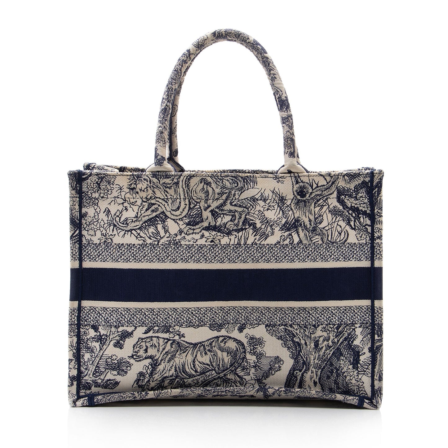 Dior Toile De Jouy Book Tote Shf 5Ht08Q Small Tote Bag
