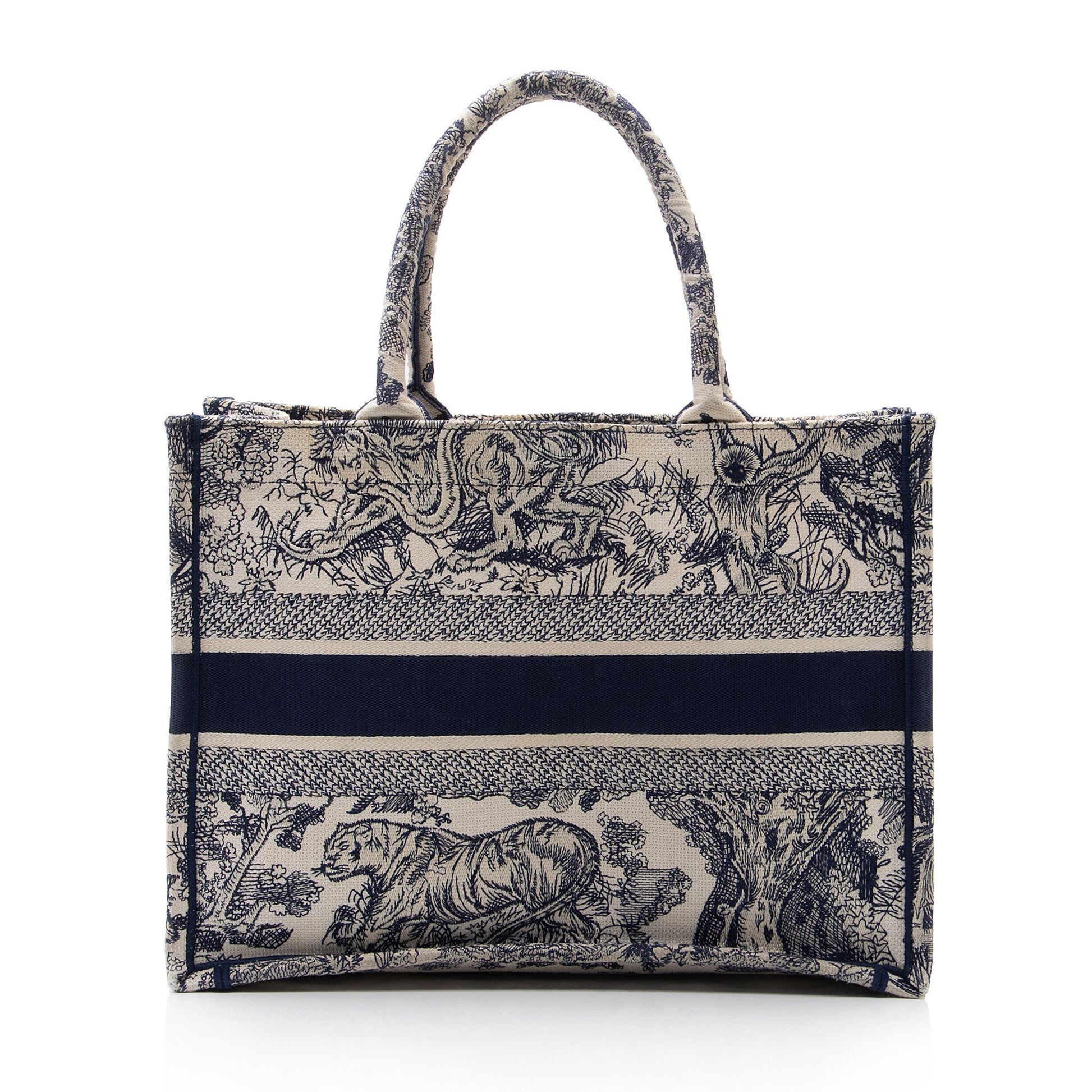 Dior Toile De Jouy Book Tote Shf 5Ht08Q Small Tote Bag