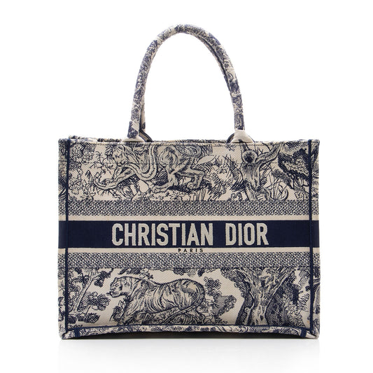 Dior Toile De Jouy Book Tote Shf 5Ht08Q Small Tote Bag