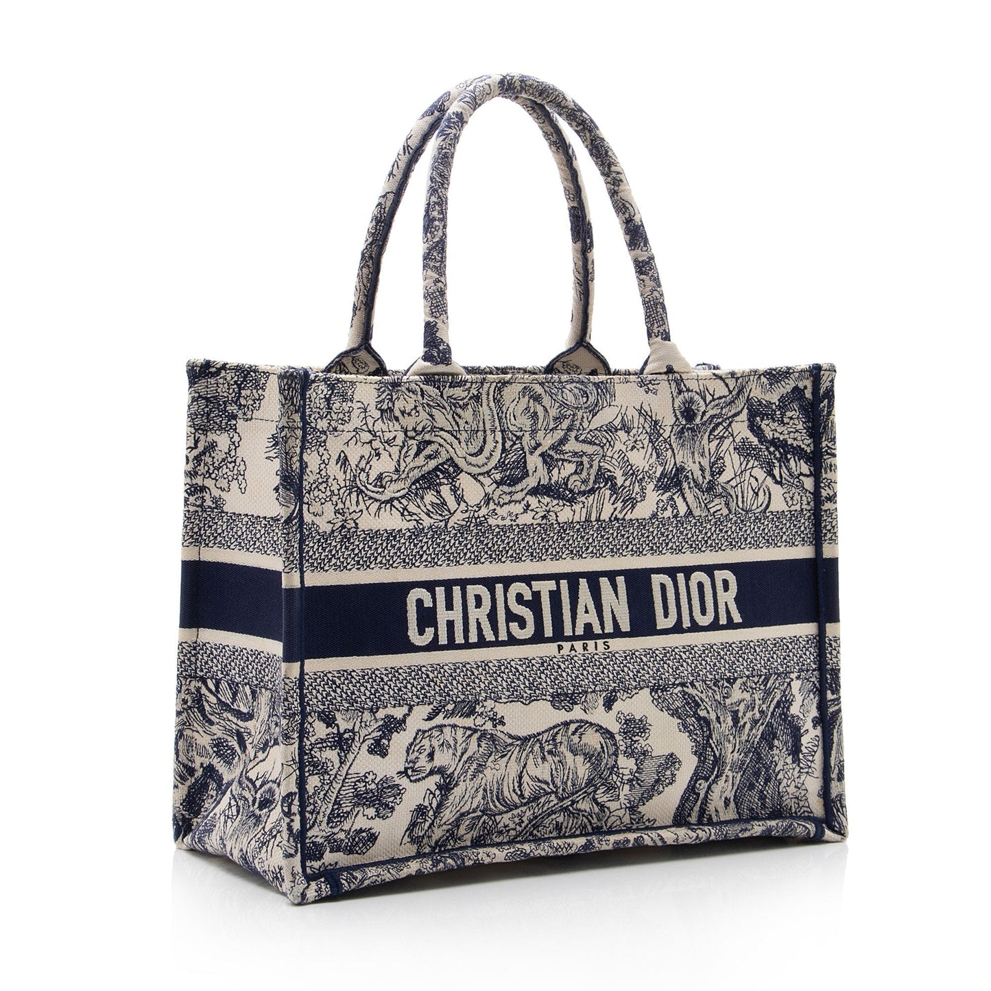 Dior Toile De Jouy Book Tote Shf 5Ht08Q Small Tote Bag