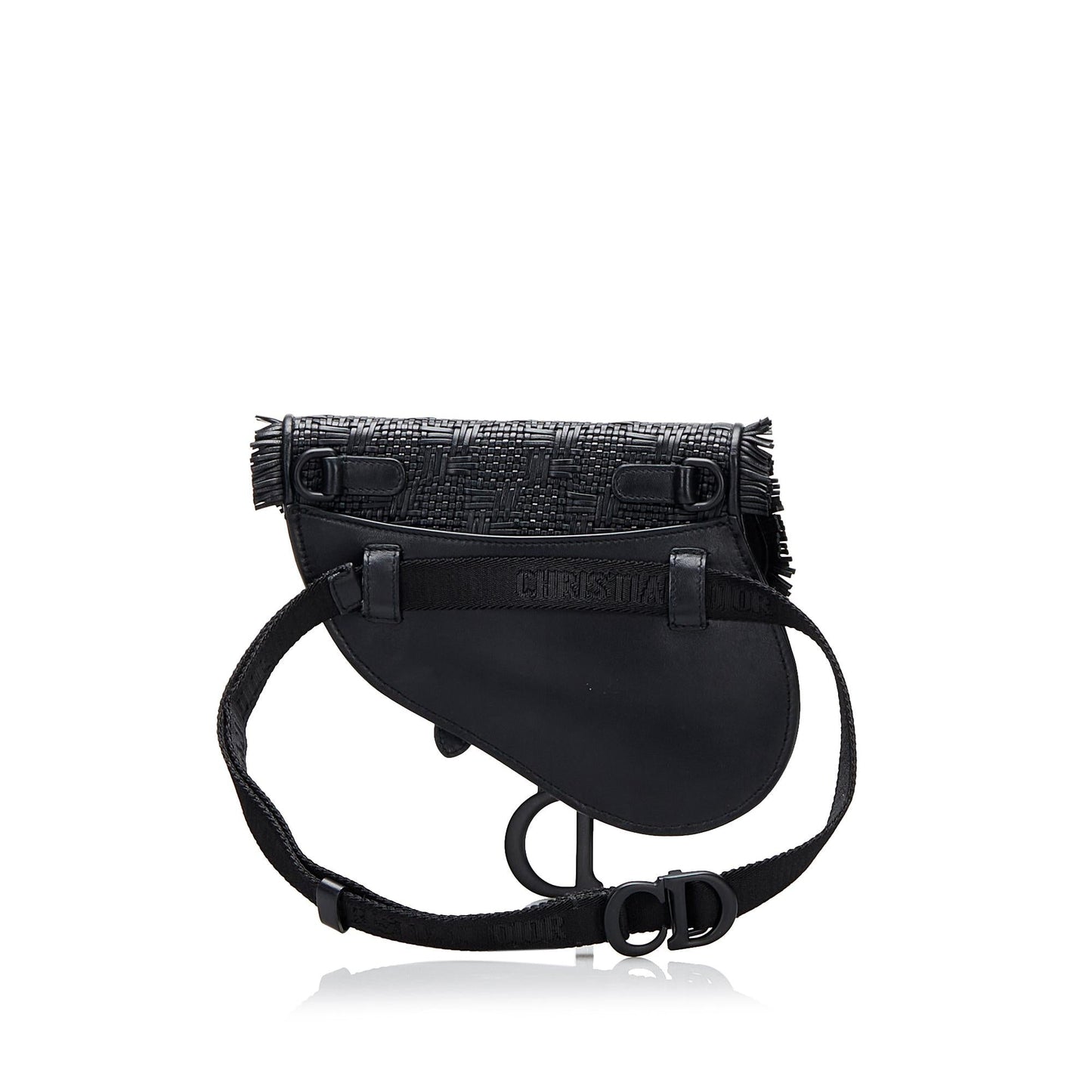 Dior Ultra Matte Saddle Shg Arttph Handbag Woven Travel Bag