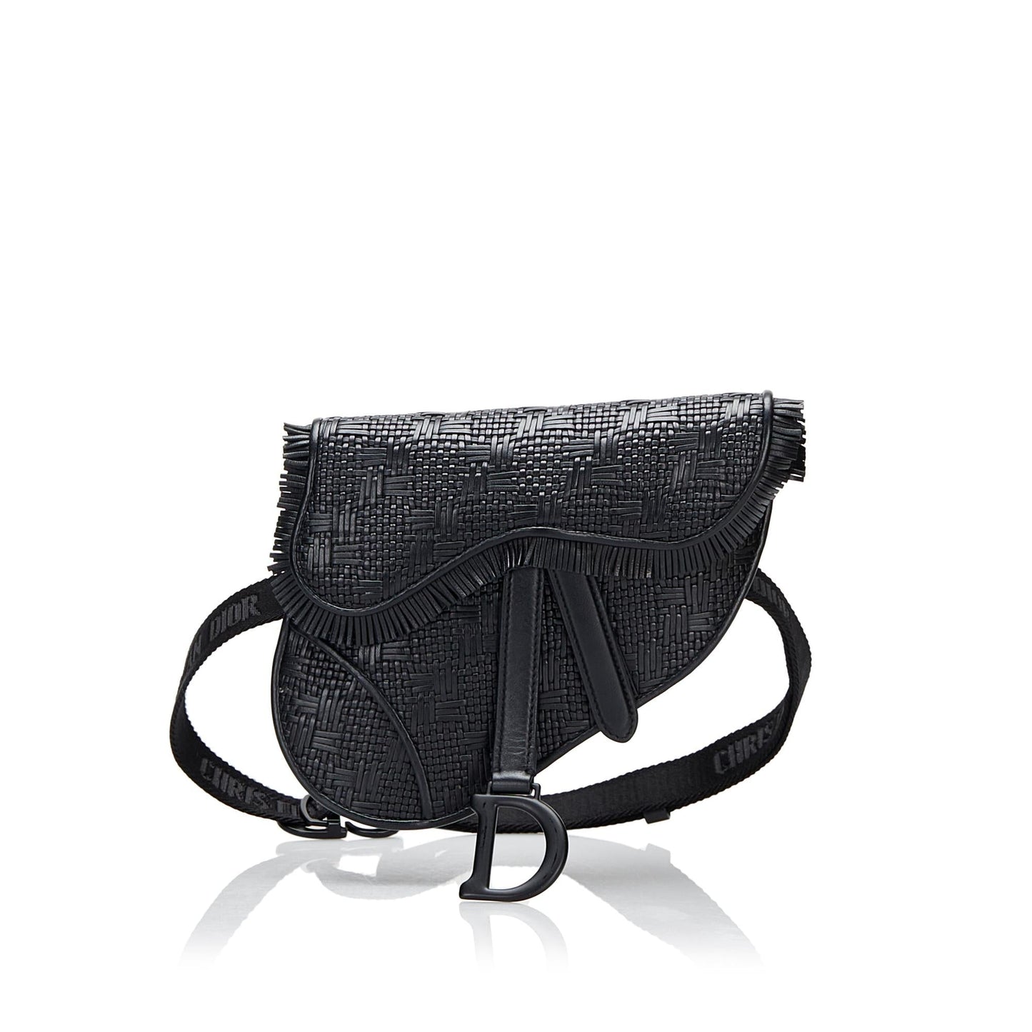 Dior Ultra Matte Saddle Shg Arttph Handbag Woven Travel Bag