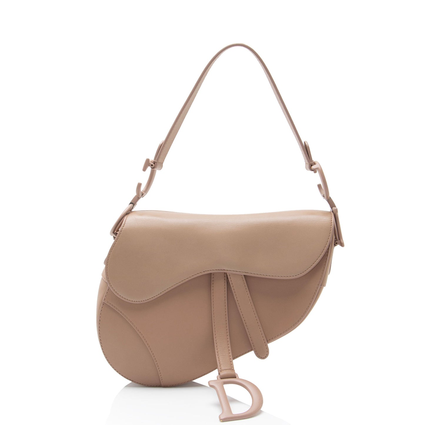 Dior Ultramatte Calfskin Saddle Bag Shoulder Bag