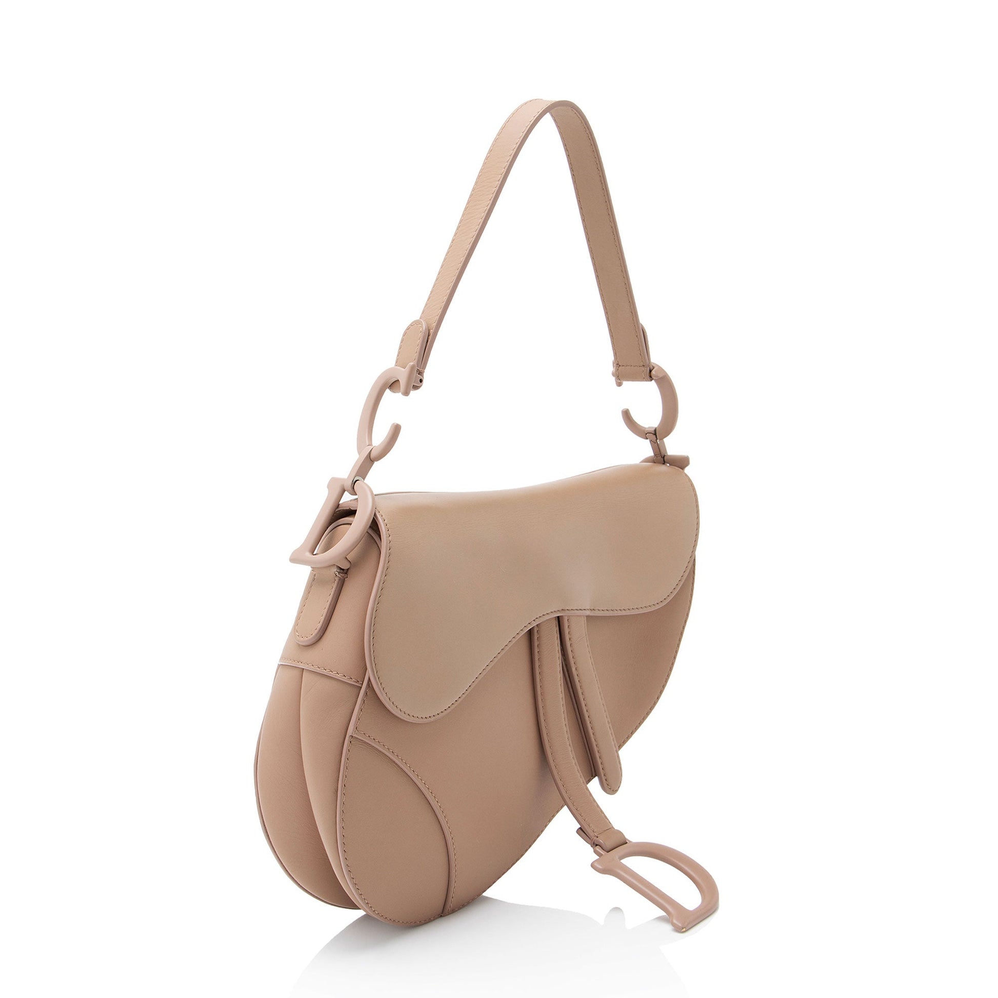 Dior Ultramatte Calfskin Saddle Bag Shoulder Bag