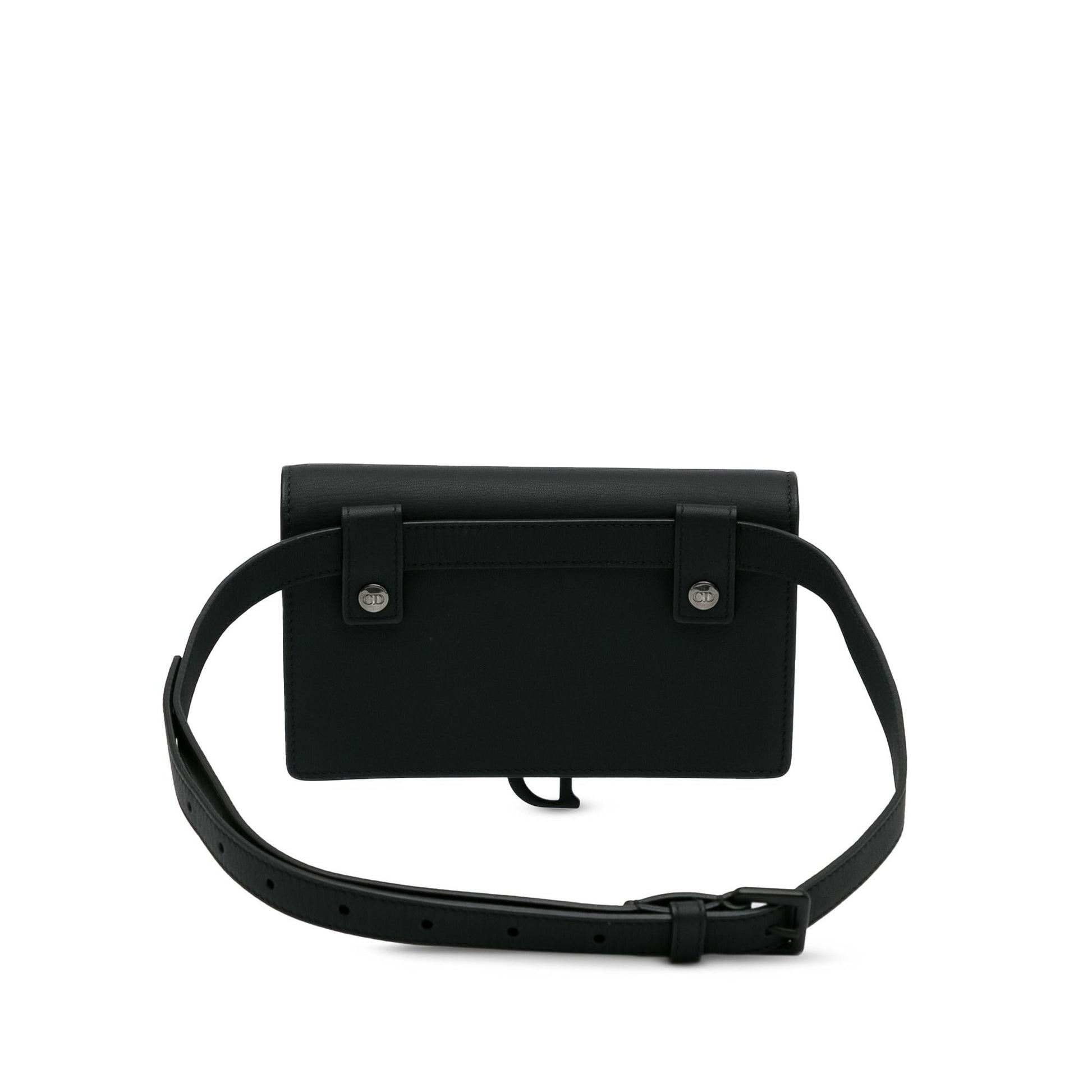 Dior Ultramatte Saddle Belt Bag Shg Vzfign