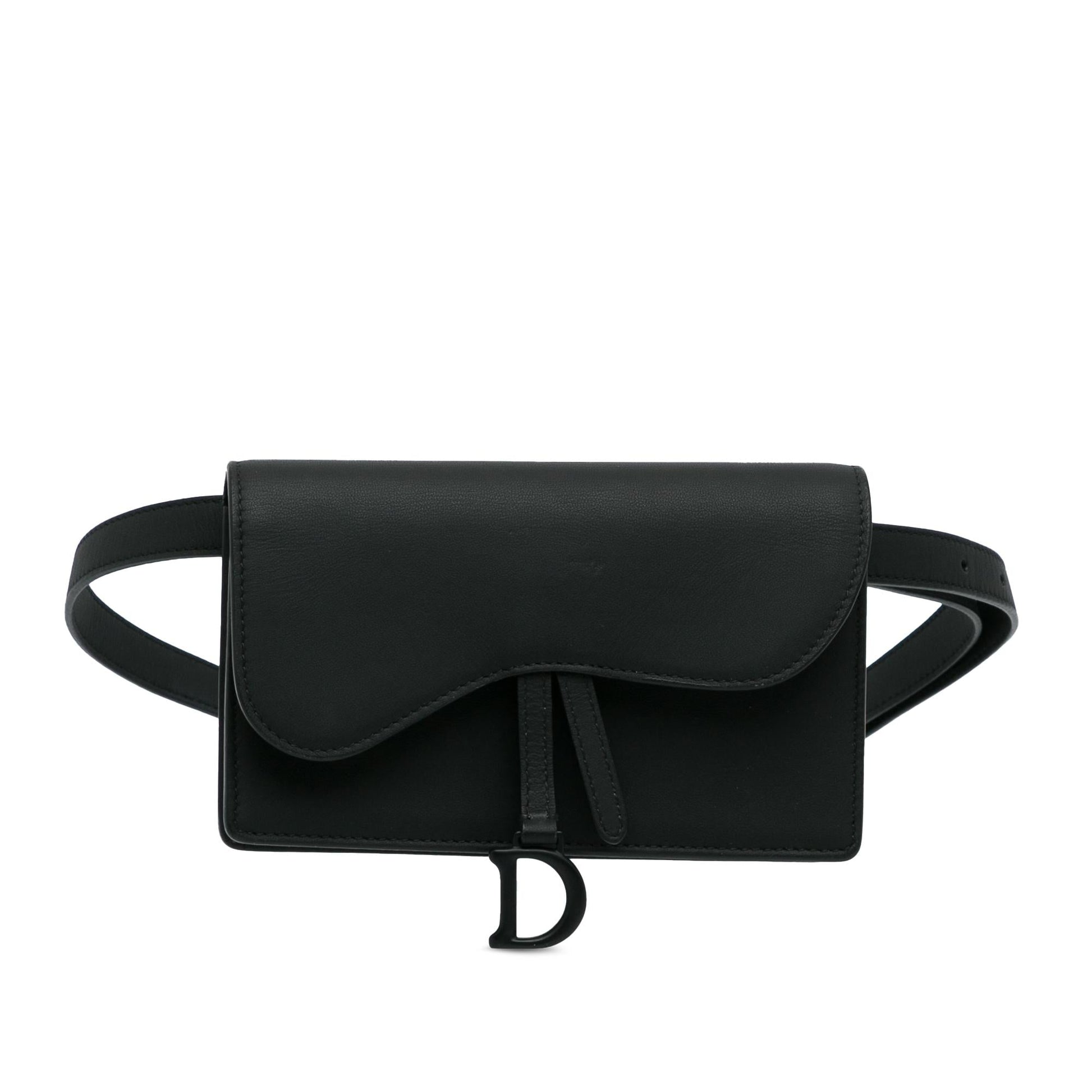 Dior Ultramatte Saddle Belt Bag Shg Vzfign