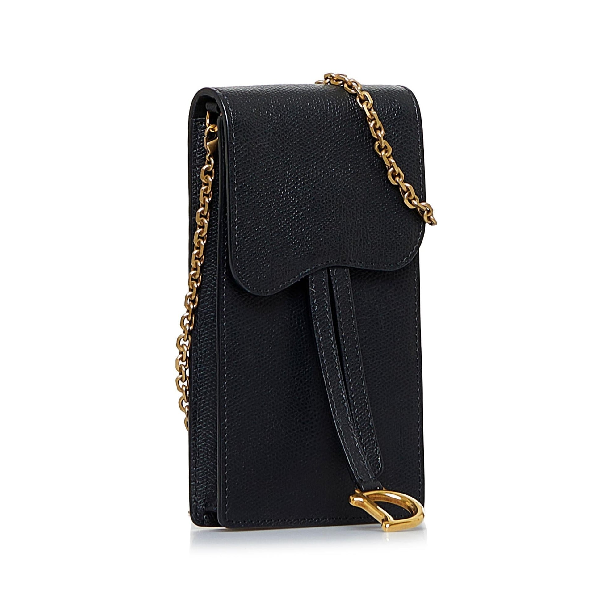 Dior Vertical Saddle Crossbody Bag Shg Wjd3Jb Chain
