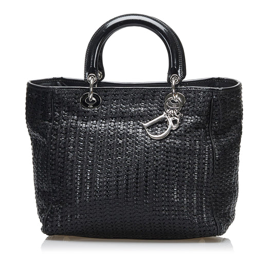 Dior Soft Lady Shg Gxwyd9 Satchel Bag Woven