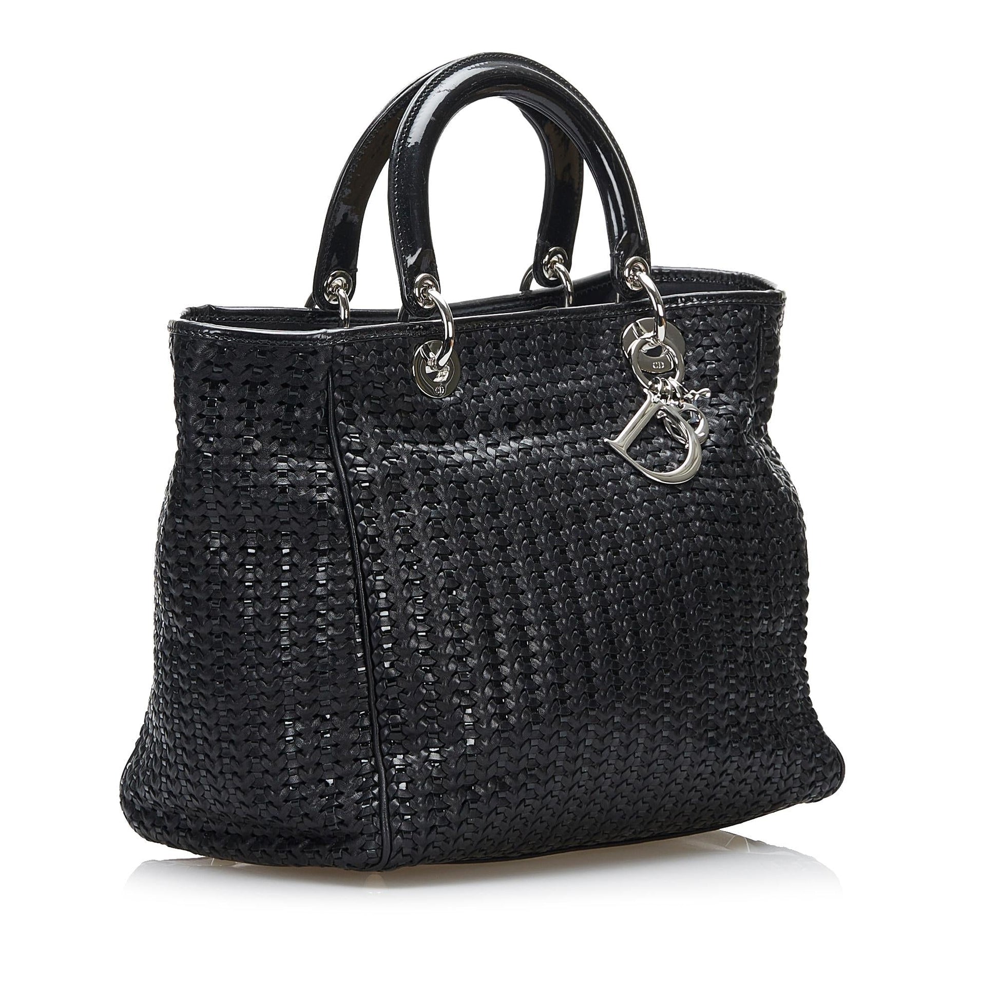 Dior Soft Lady Shg Gxwyd9 Satchel Bag Woven