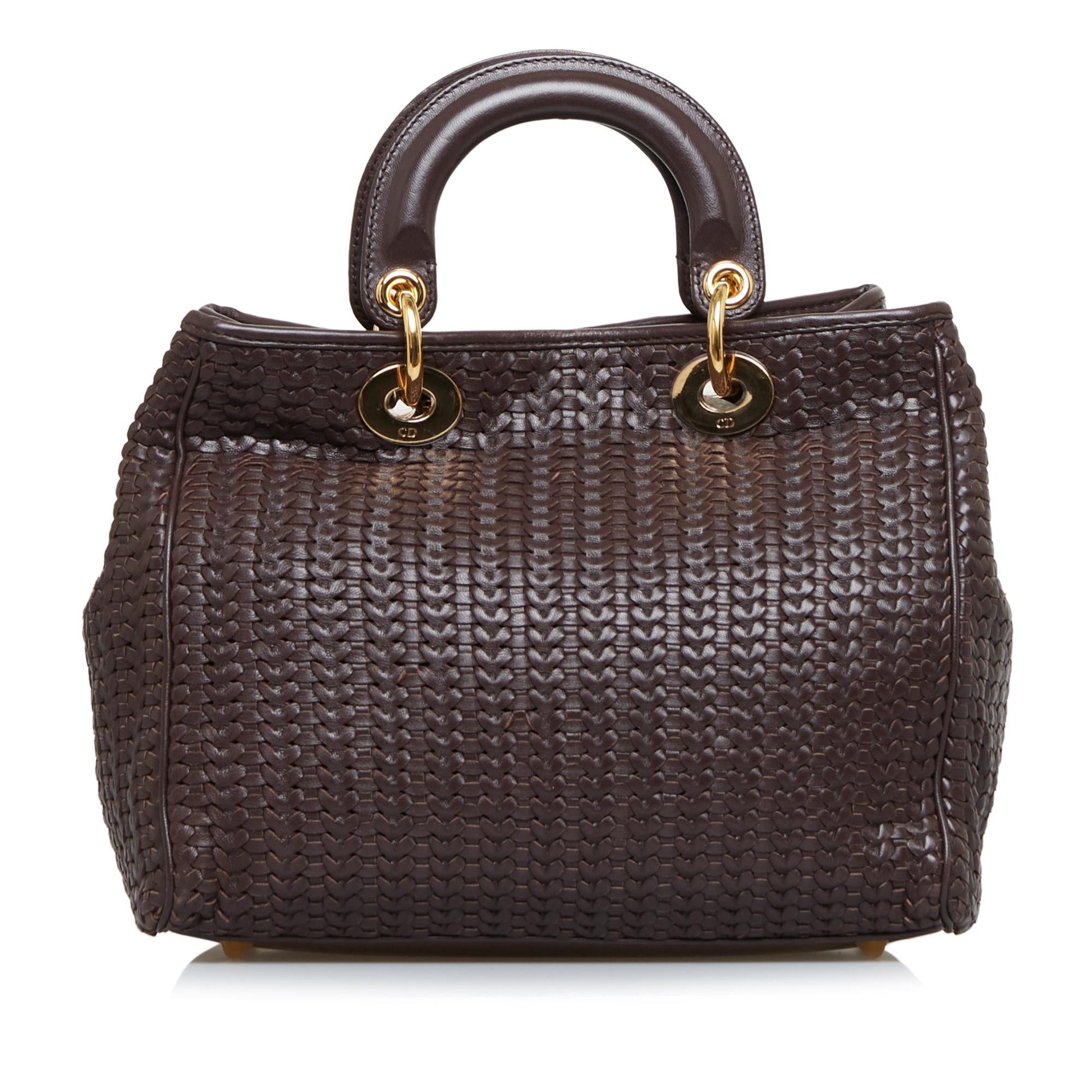 Dior Soft Lady Shg Qq9Nds Satchel Bag Woven