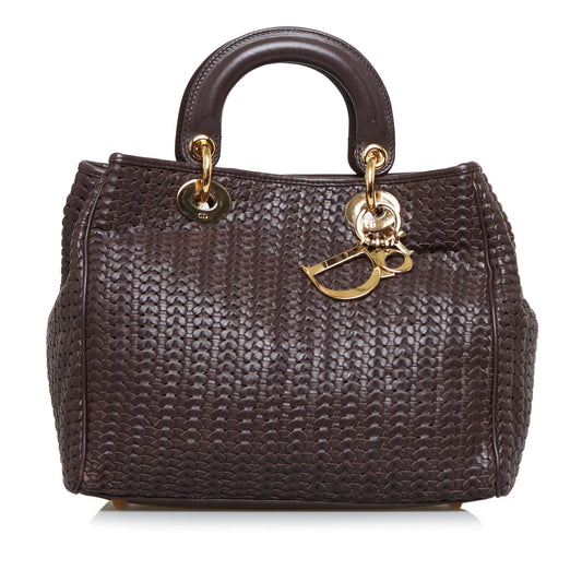 Dior Soft Lady Shg Qq9Nds Satchel Bag Woven