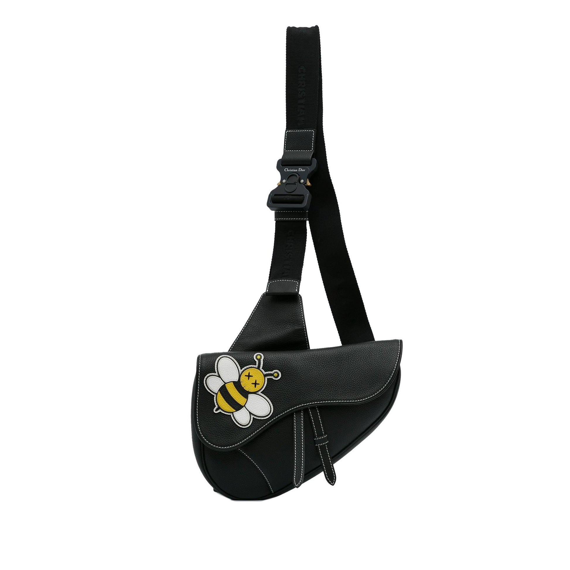 Dior Kaws Bee Saddle Bag Shg Nebkwj Crossbody Bag