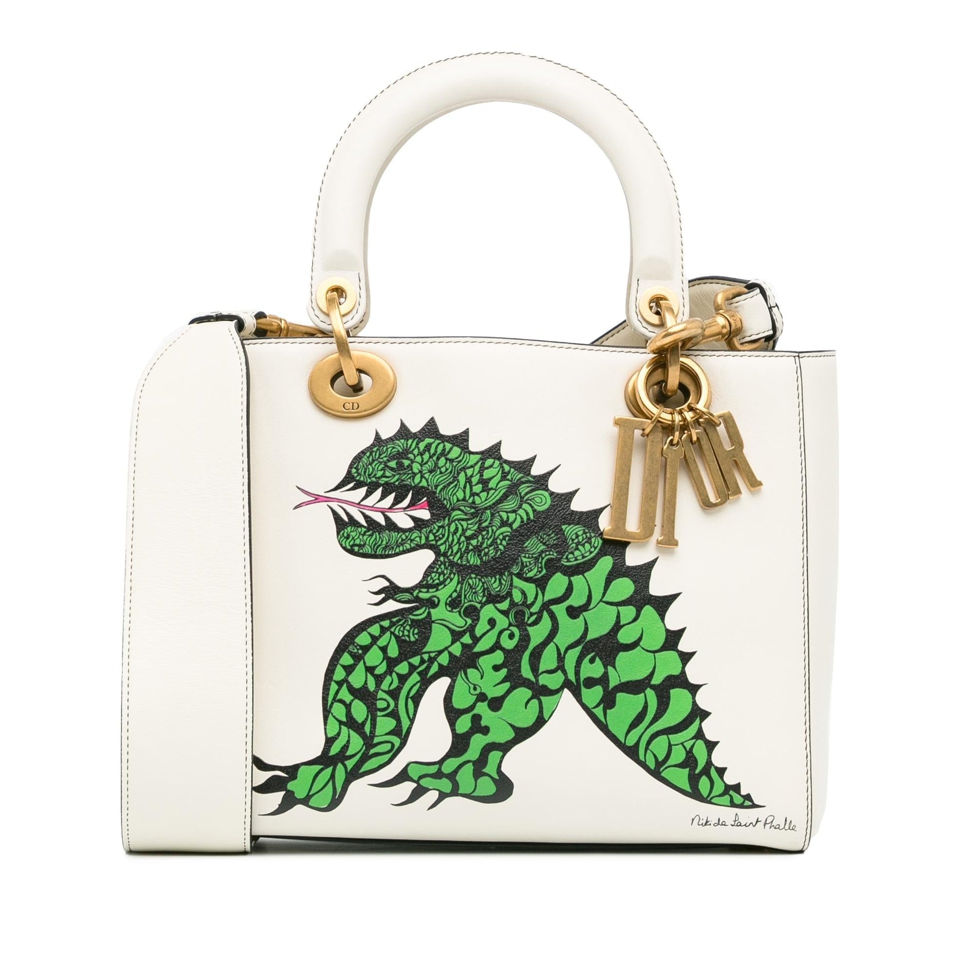 Dior Niki De Saint Phalle Limited Edition Dragon Lady Medium Satchel Bag
