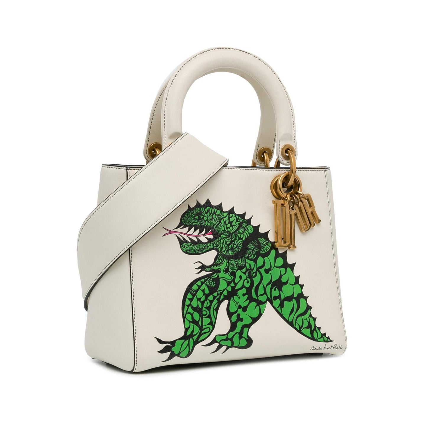 Dior Niki De Saint Phalle Limited Edition Dragon Lady Medium Satchel Bag Dior Shg Jn8Sf6