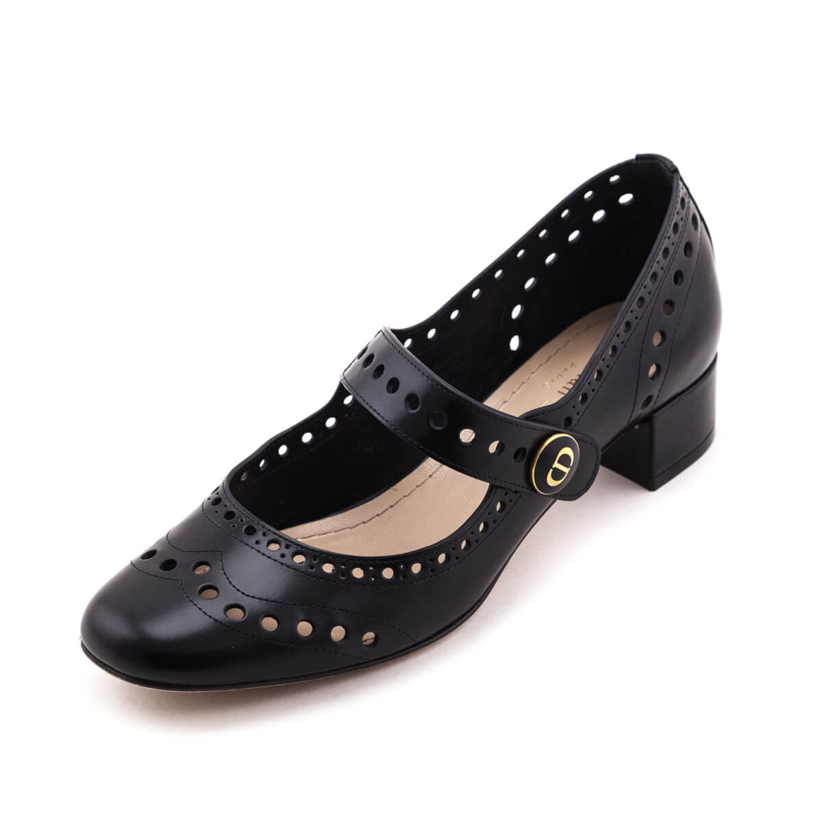 Dior Shoe Teddy D Mary Jane Pumps Black Shoes