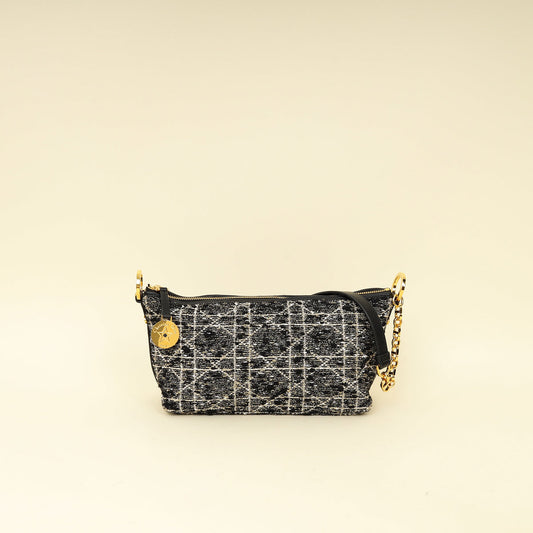 Dior Handbag Christian star Hobo Bag with Black Chain Shoulder Bag