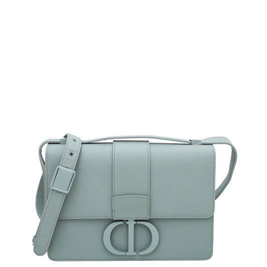 Dior Handbag Christian Grey 30 Montaigne Ultra Matte Strap Gray Medium Shoulder Bag