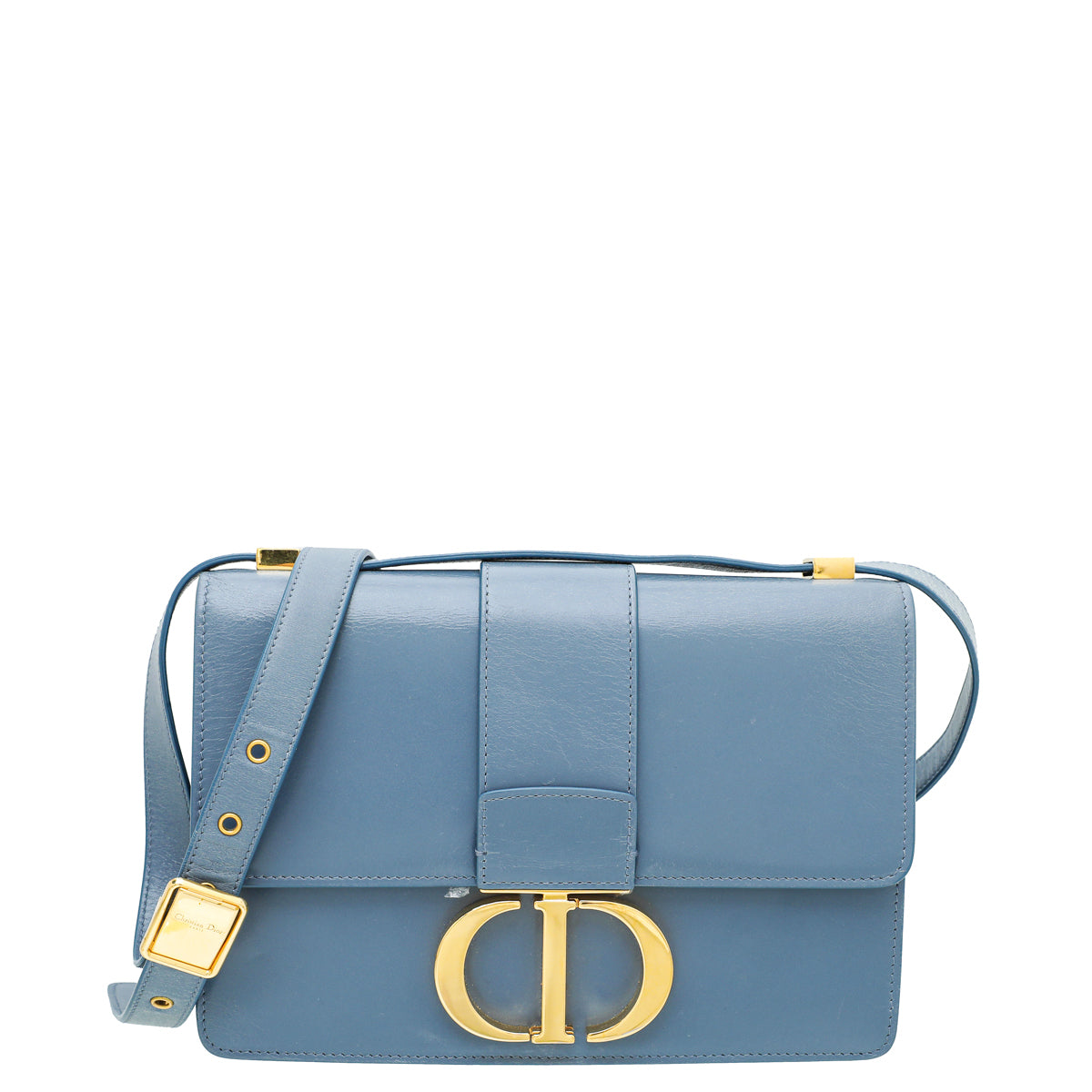 Dior Handbag Christian 30 Montaigne Shoulder Bag Blue Medium Flap