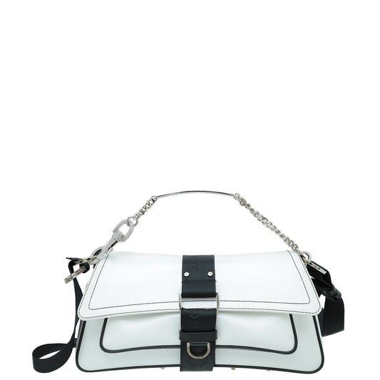 Dior Handbag Christian Bicolor Crystal Hardcore Bag Shoulder Bag