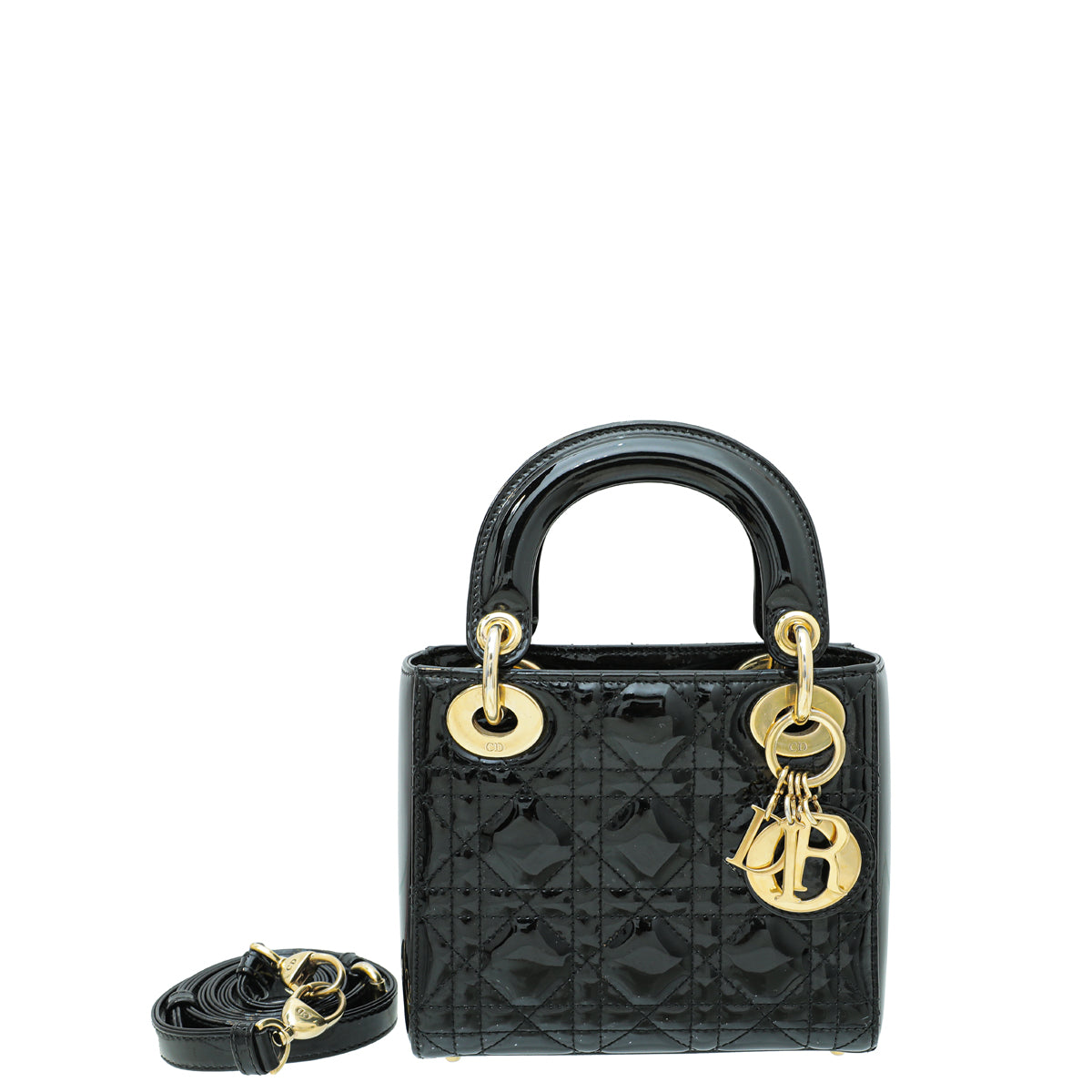 Dior Handbag Christian Lady Bag 2 Black Mini Shoulder Bag Mini Bag 2