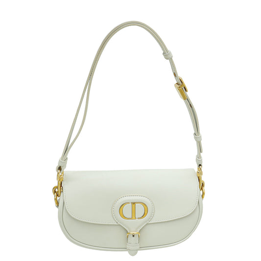 Dior Handbag Christian Off Box Bobby East-West Bag White Shoulder Bag