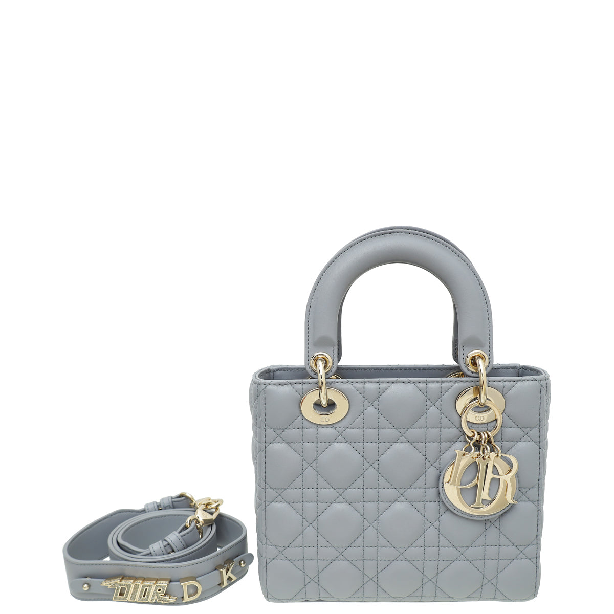 Dior Handbag Christian Grey Lady My ABC Bag Gray Small Shoulder Bag