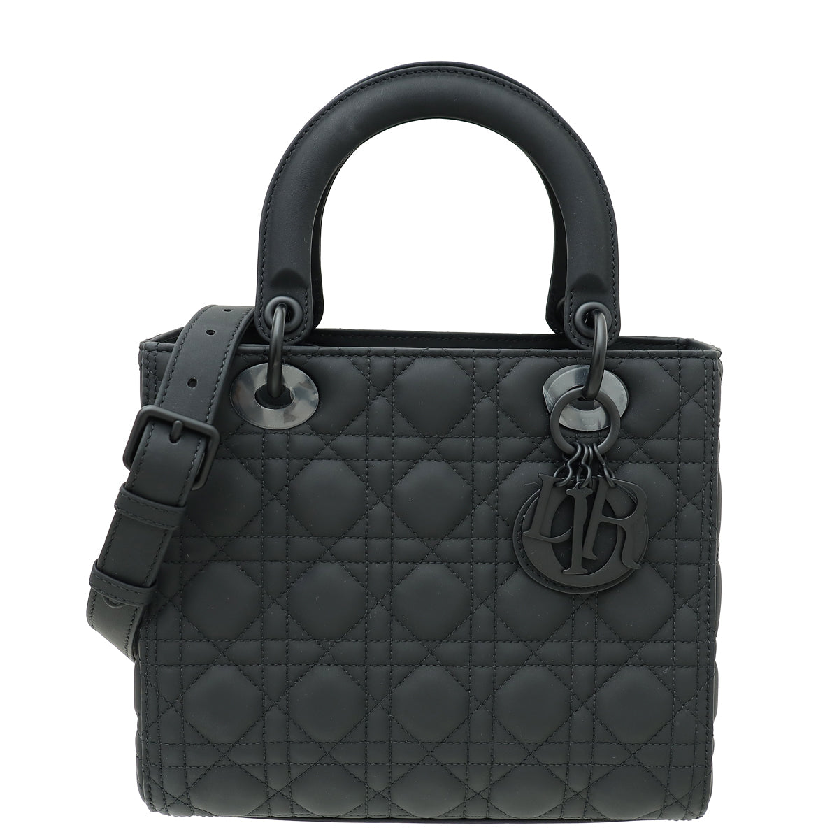 Dior Handbag Christian So Matte Lady Bag Black Medium Shoulder Bag