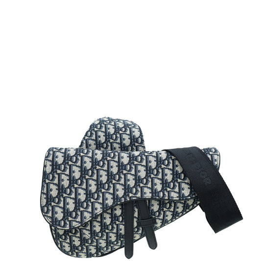 Dior Handbag Christian Oblique Saddle Crossbody Bag
