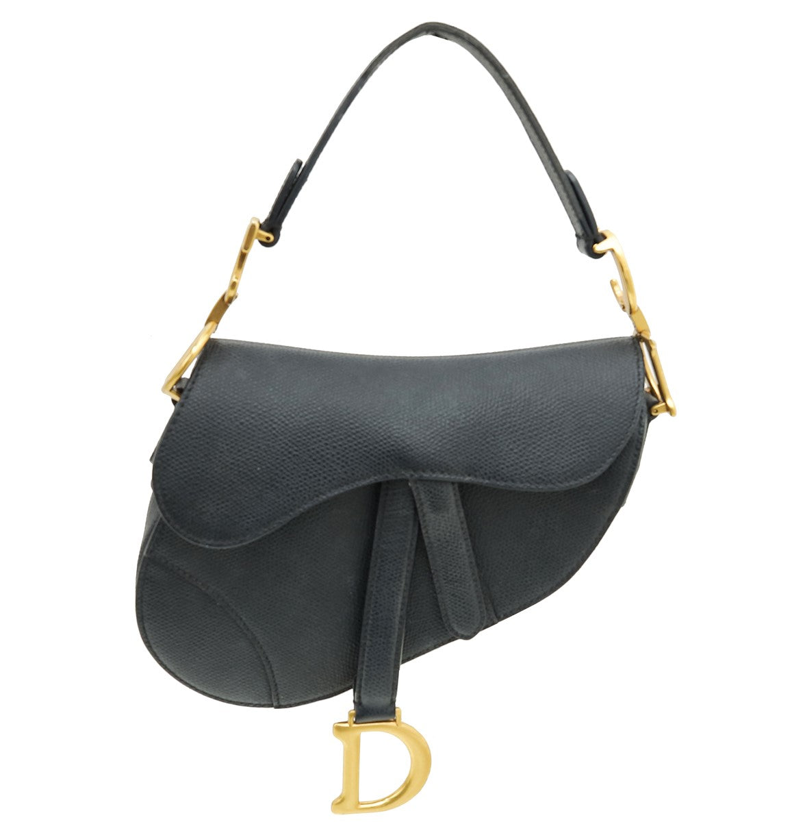 Dior Handbag Christian Saddle Bag 2 Black Mini Mini Bag Saddle Bag 2