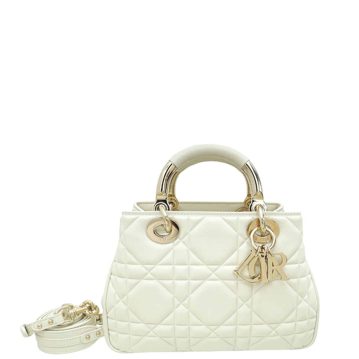 Dior Handbag Christian The Lady 95.22 Bag White Shoulder Bag