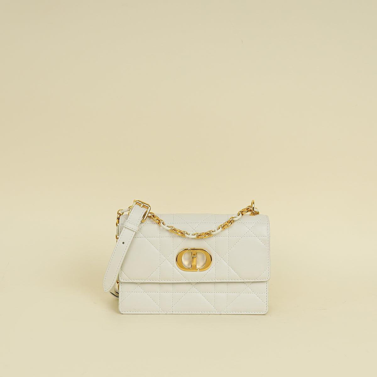 Dior Handbag Christian Latte Miss Caro Bag Mini Shoulder Bag