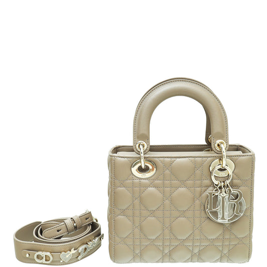 Dior Handbag Christian Etoupe My ABC Lady Bag w Shoulder Bag