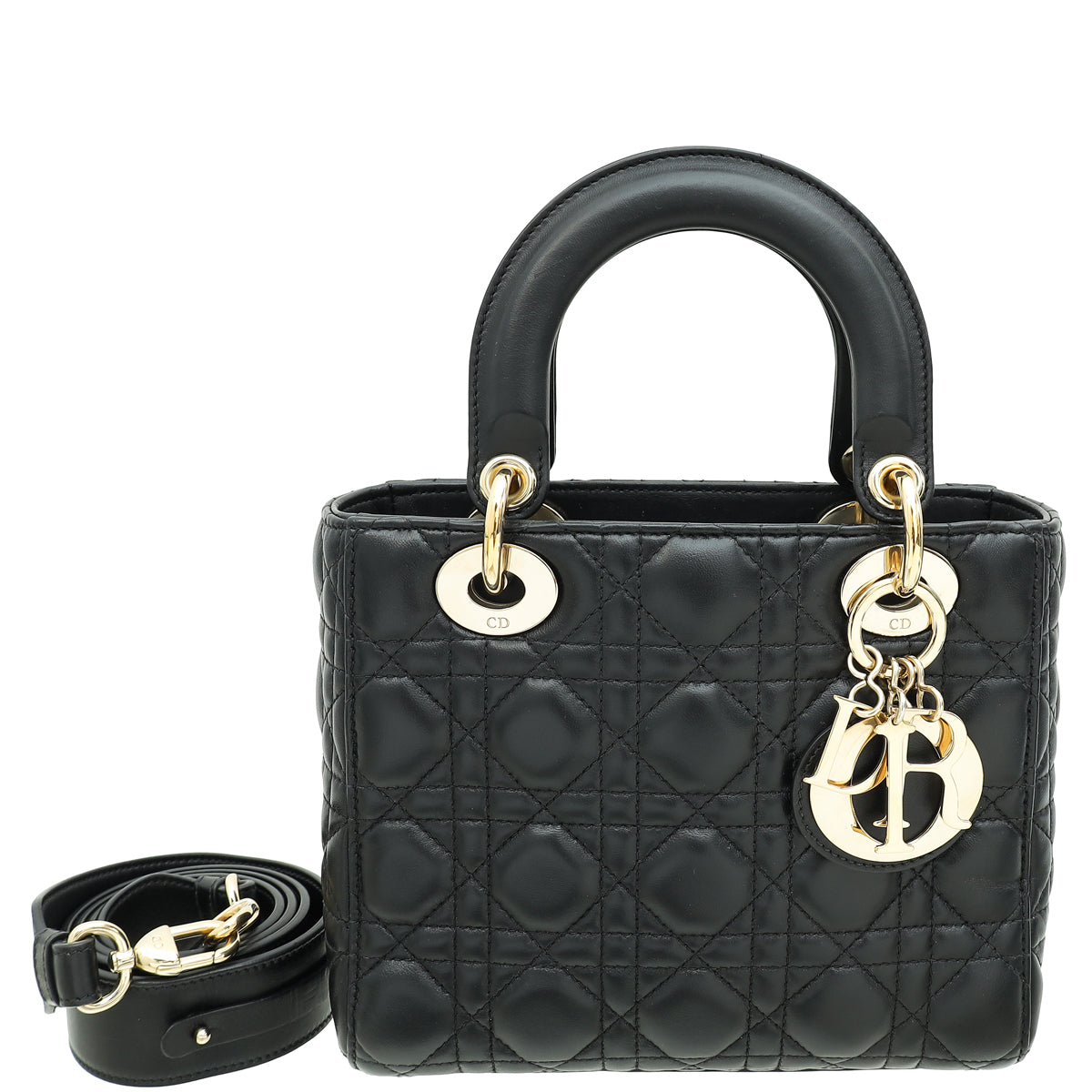 Dior Handbag Christian My ABC Lady Bag Black Small Shoulder Bag