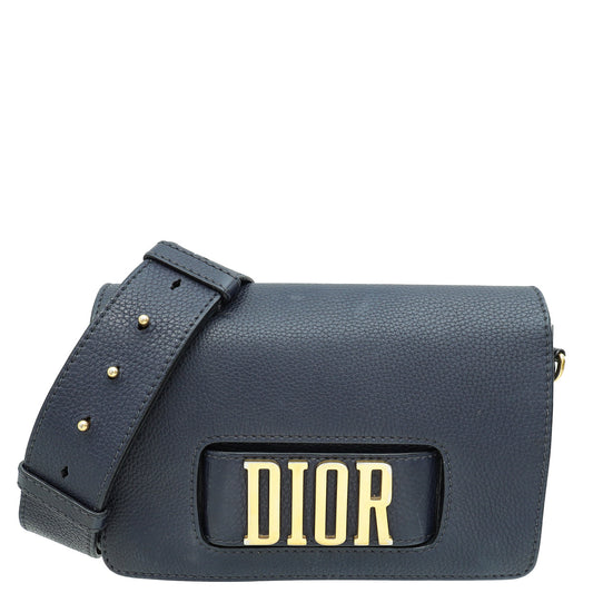 Dior Handbag Christian Dio r evolution Bag Blue Navy Flap Shoulder Bag