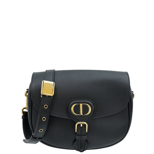 Dior Handbag Christian Bobby Shoulder Bag Black Medium