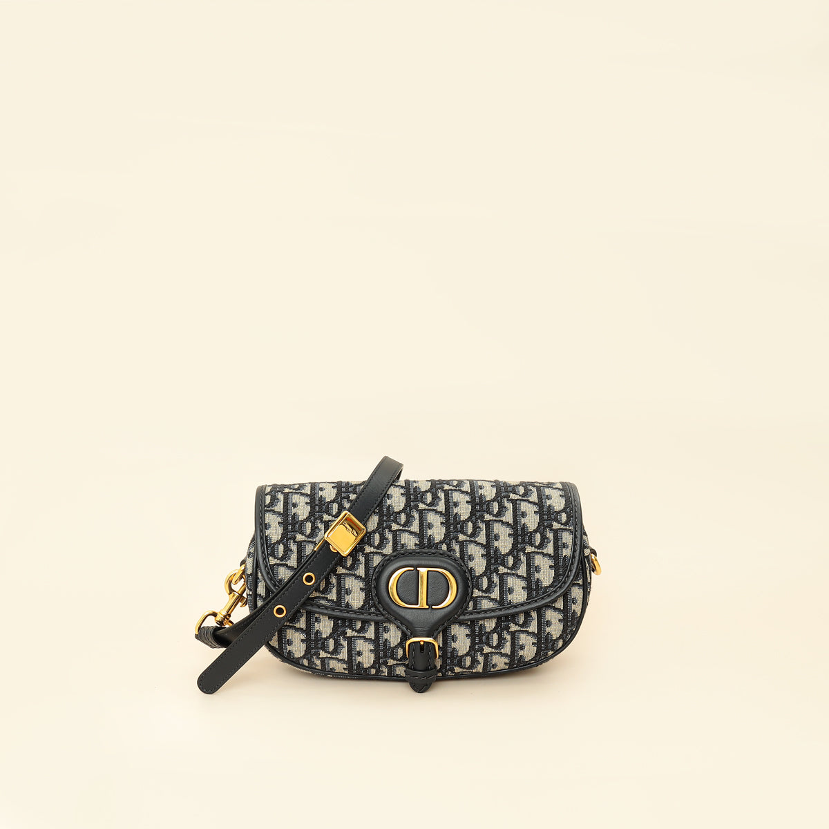 Dior Handbag Christian Oblique Bobby East-West Bag Blue Navy Shoulder Bag