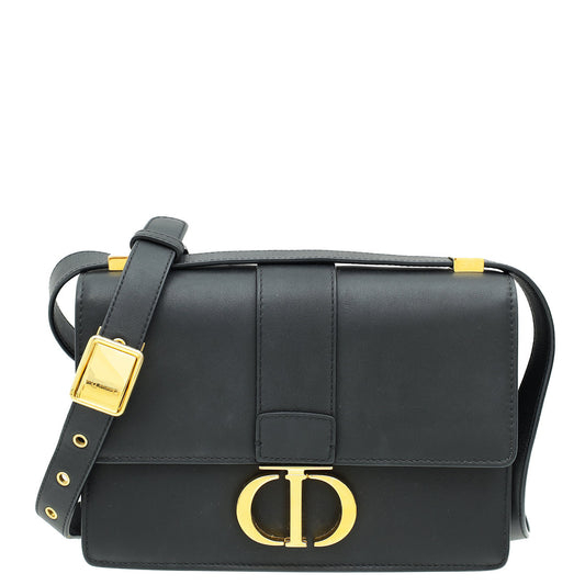 Dior Handbag Christian 30 Montaigne Shoulder Bag Black Small