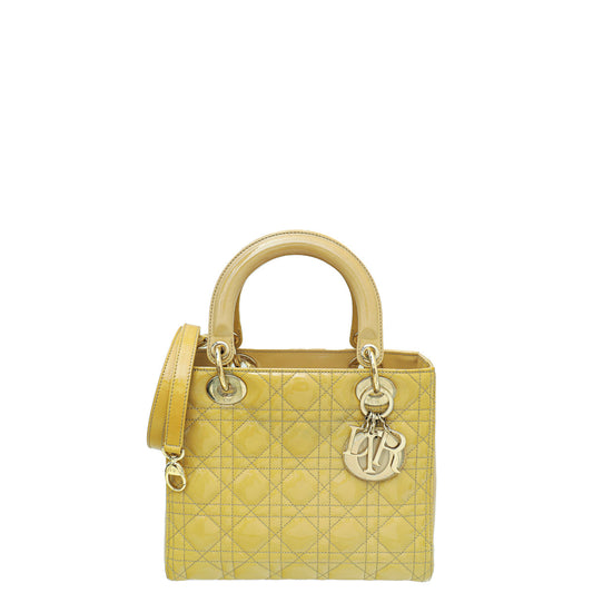 Dior Handbag Christian Lady Bag Beige Medium Shoulder Bag