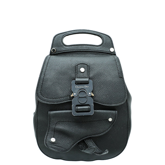 Dior Backpack Christian Gallop Bag Black Mini