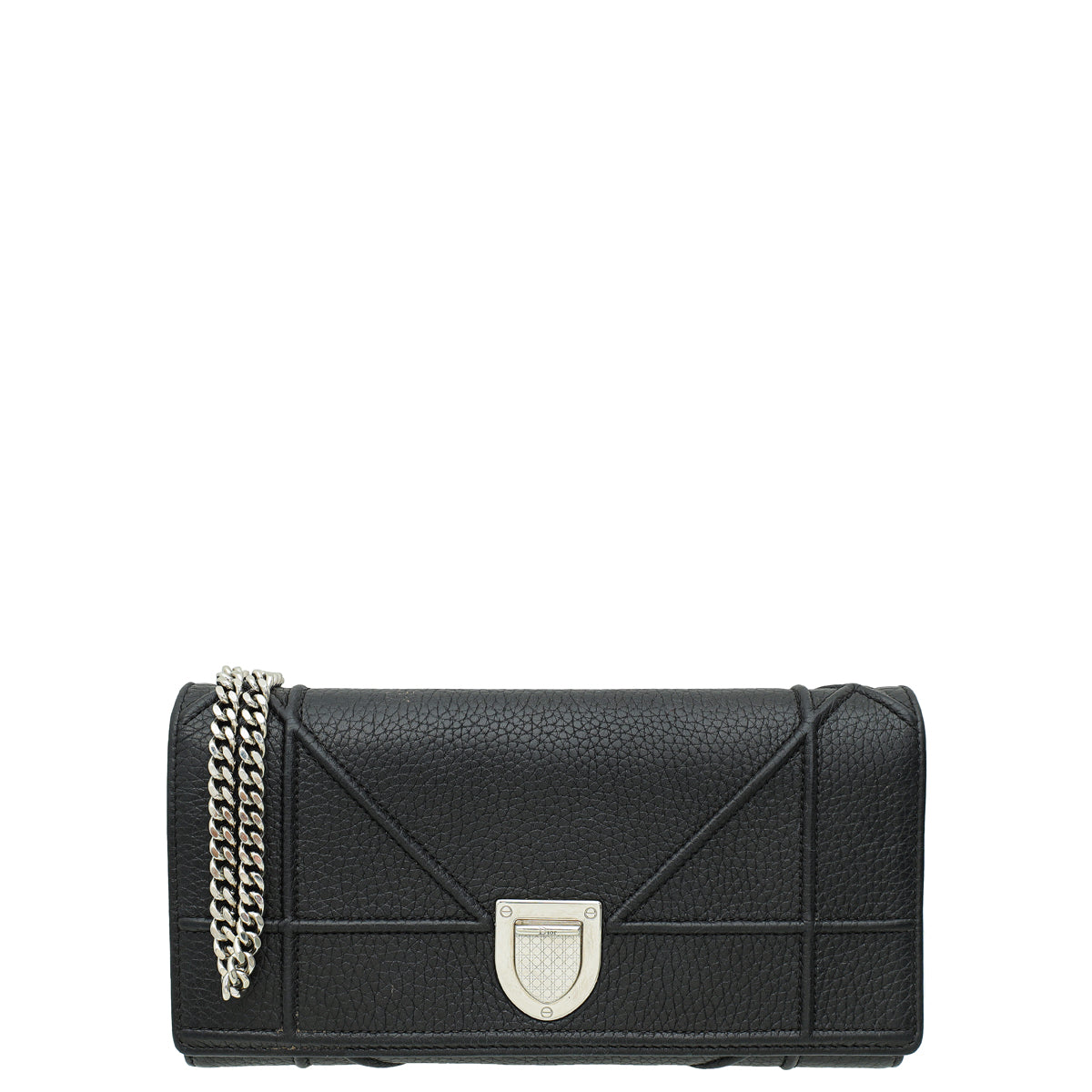 Dior Shoulder Bag Christian ama Wallet on 3 Black Chain