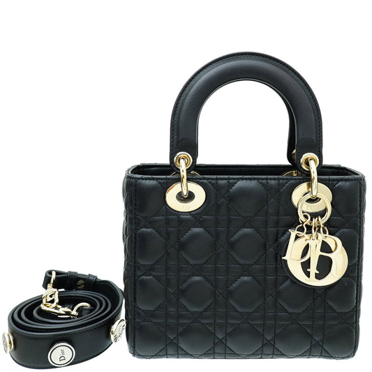 Dior Handbag Christian Lady My ABC Bag 2 Black Small Shoulder Bag